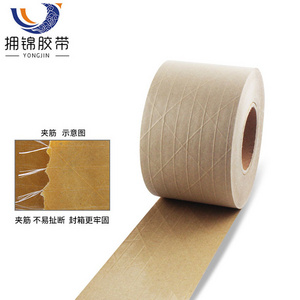 guangzhou printed packaging gummed fiberglass reinforced filament tape