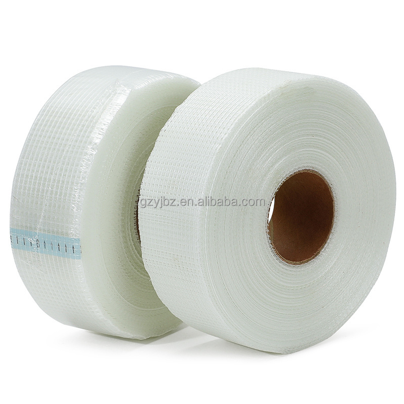 Self Adhesive Installing Drywall Ceiling Cracks Fiber Glass Mesh Tape Fiberglass Drywall Tape