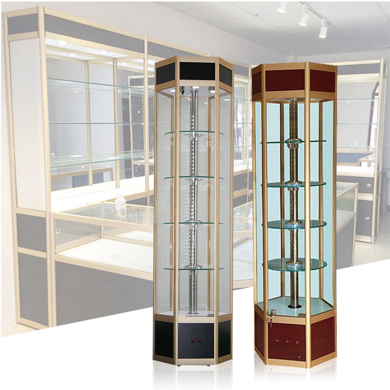 jewelry display showcase/replacement glass for curio cabinet