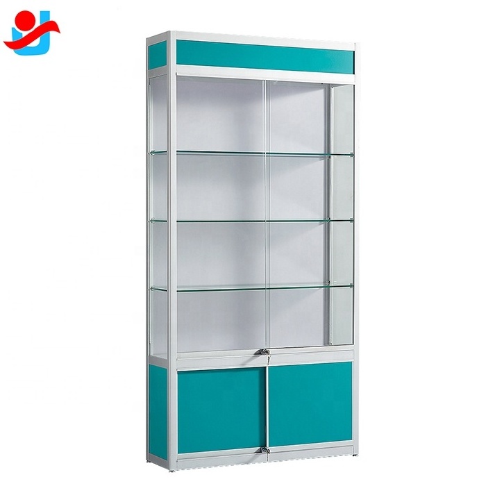 Display case with glass doors shop used lockable glass doors ornaments glass display cabinet with storage