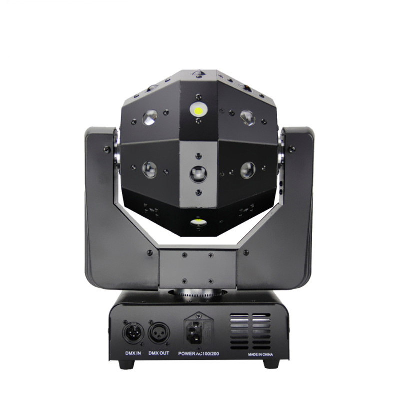 Disco Party Shabblehead DJ Light 16pcs*3W Strobe Beam Laser 3 in 1 LED Moving Head Stage Light Party Club Bar