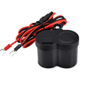 Hot Sale Motorcycle 12V Lighter Waterproof Power Charger Supply Car cigarette lighter USB Socket Kit