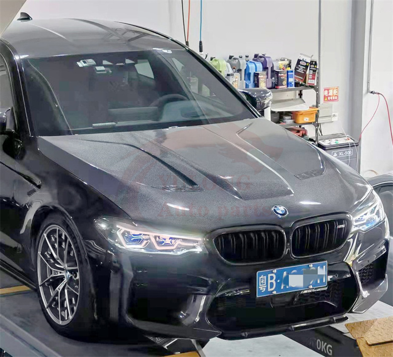 Perfectly renovated AE style full carbon fiber car hood for BMW 5 Series G30 G38 M5 F90