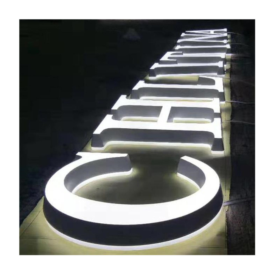 Impressive Custom Office Indoor 3d Backlit Led Business Sign Backlit Led Letter Acrylic Sign Board