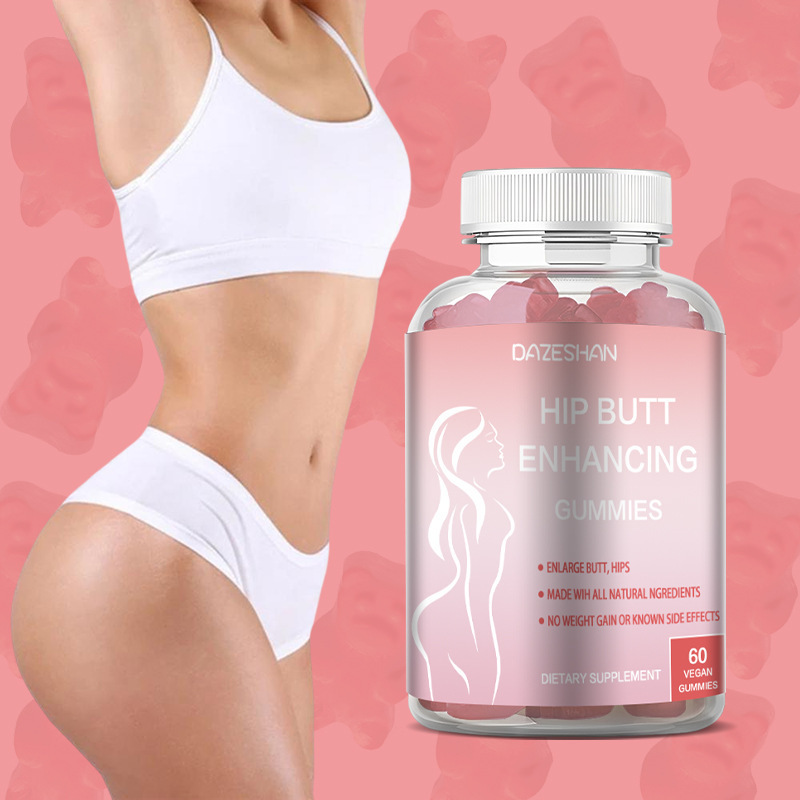 Hot sale Sugar Free Gummies Dietary Supplement Butt Hip Booster Gummy Butt Enhancement Lifting Gummies For Women