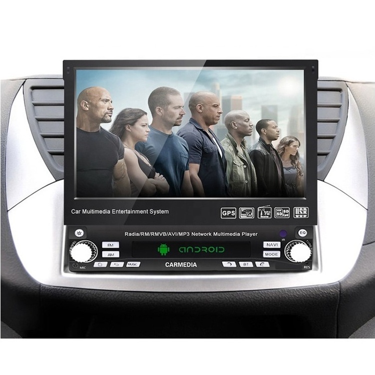 7 inch 1 din android 8.1 4core Car Radio DVD GPS Player universal auto stereo player model