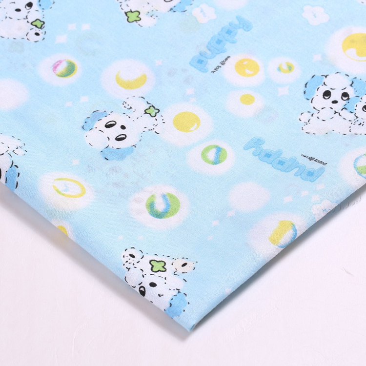 Lightweight cheap printed lining clothing material fashion home textile printed table fabric