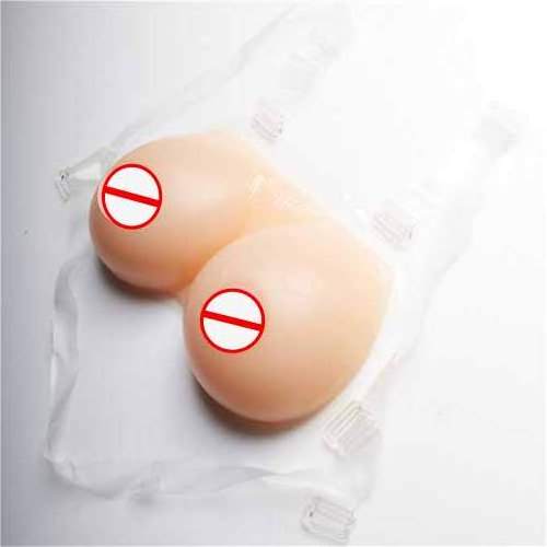 30 size breast photo Soft Comfortable Nude Silicone Artificial Breast