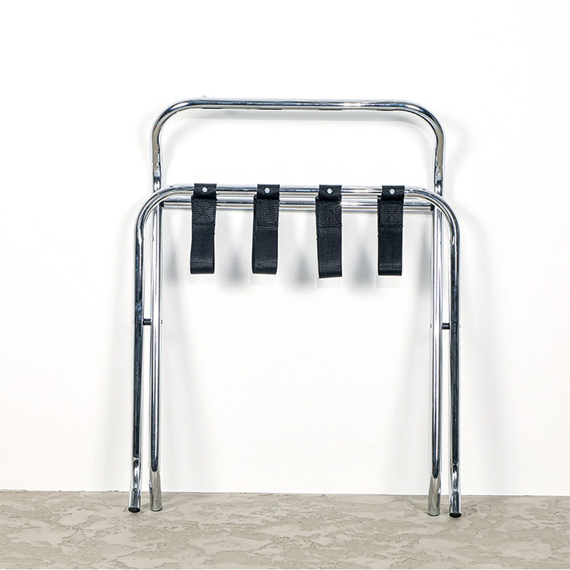 High Quality Household Nylon With Luggage Rack Hotel Metal Foldable Luggage Rack