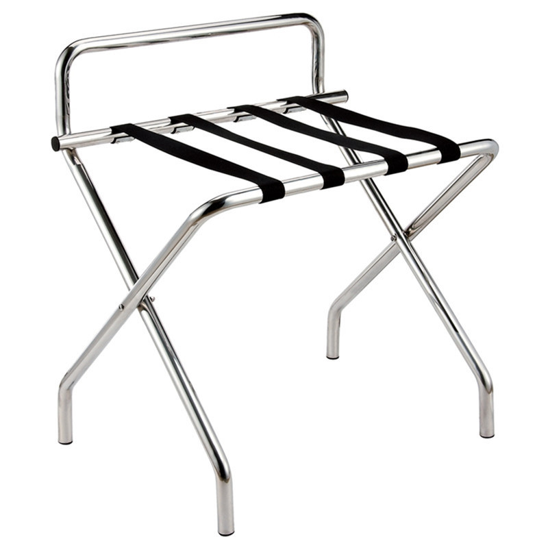 High Quality Household Nylon With Luggage Rack Hotel Metal Foldable Luggage Rack