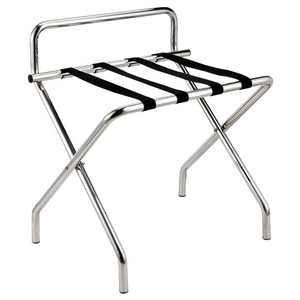 High Quality Household Nylon With Luggage Rack Hotel Metal Foldable Luggage Rack