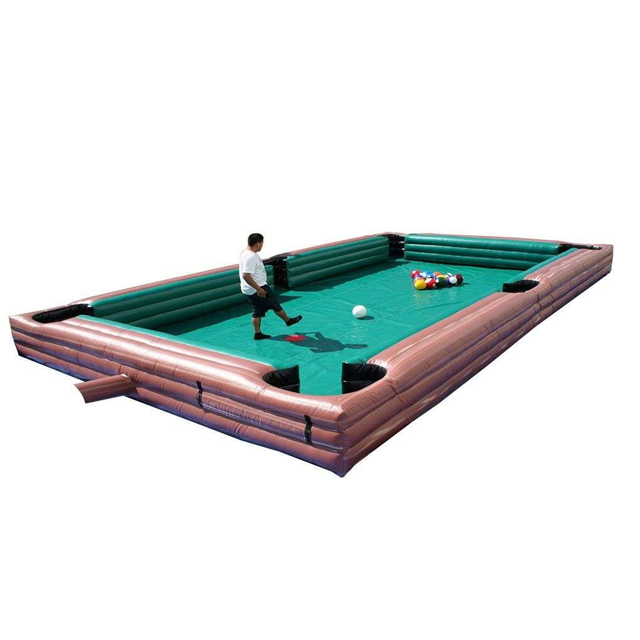 Snooker Football Human Billiards Inflatable Soccer Pool Table