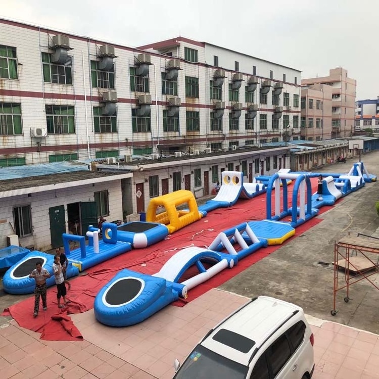 Inflatable water park Water Inflatable Obstacle game inflatable obstacle course challenge game