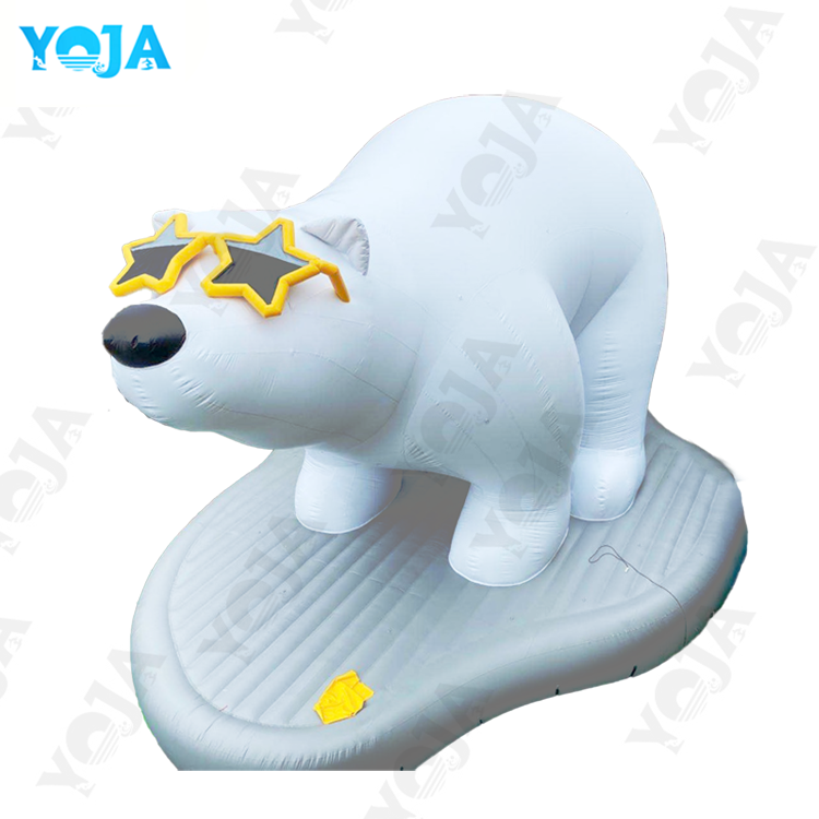 Factory Price kids toys Inflatable bear For Water Park or Amusement Park Inflatable Float bear