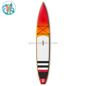 YOJA/OEM race sup stand up paddle board inflatable surf board on sea