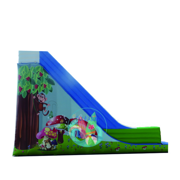 Popular kids inflatable games outdoor big inflable tobogan slide