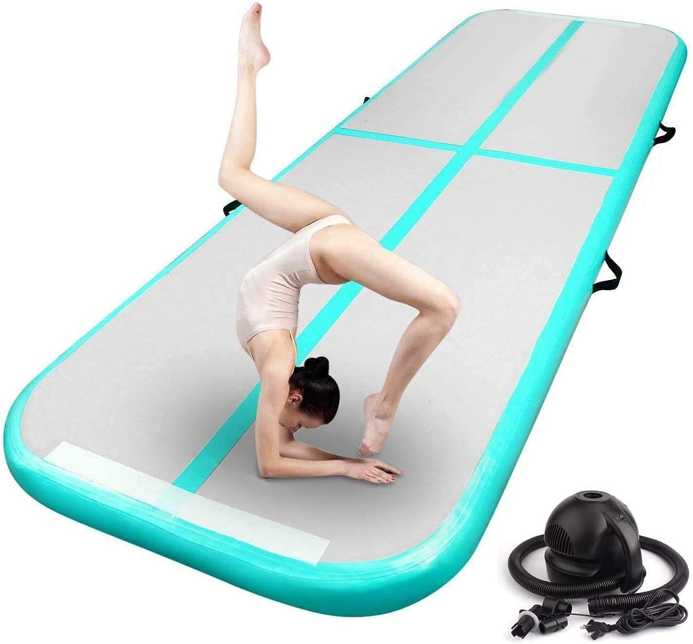 Cheerleading air track mat inflatable gym crash mats