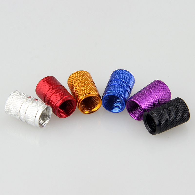 1pcs custom Aluminum Wheel Tyre Tire Car Truck Bike Valve Stems Air Dust Cover Screw Caps