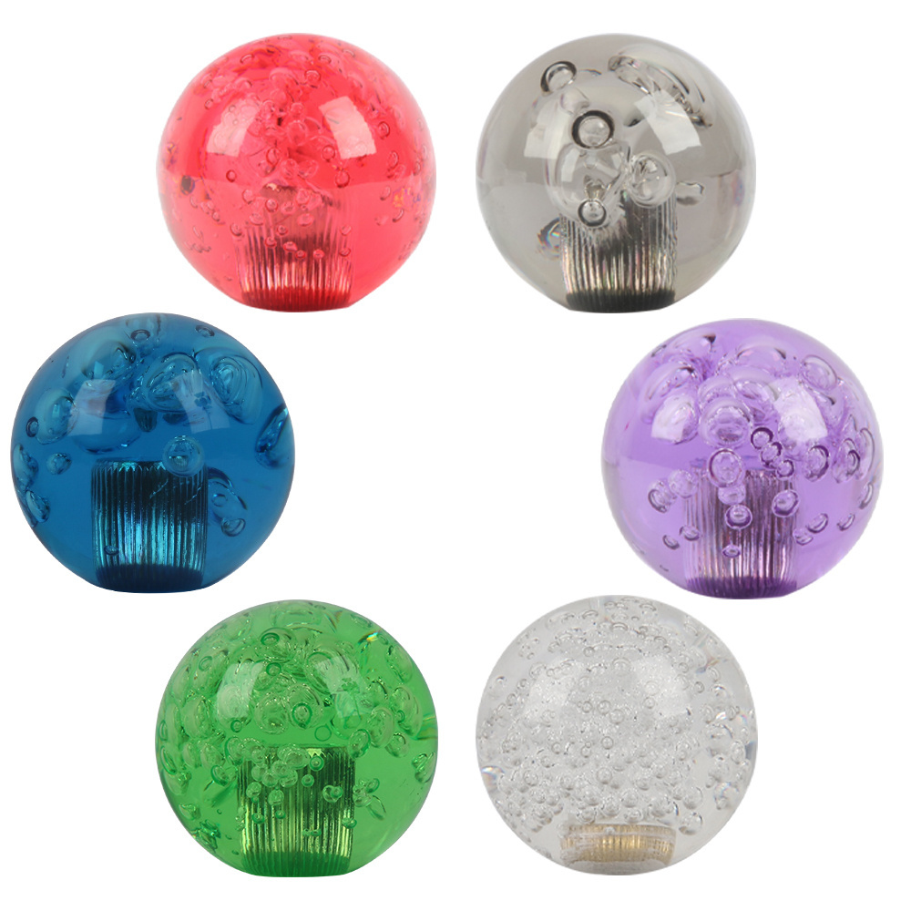 Custom JDM Transparent Bubble Shift Knob Ball Shift Knob Crystal Racing Shift Knob