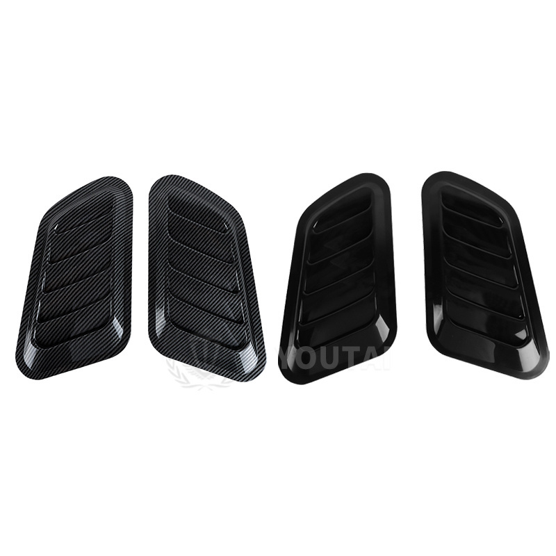 Universal Air Flow Intake Hood Scoop Bonnet Fender Vents covers Car Decoration Accessories Car Air Vent