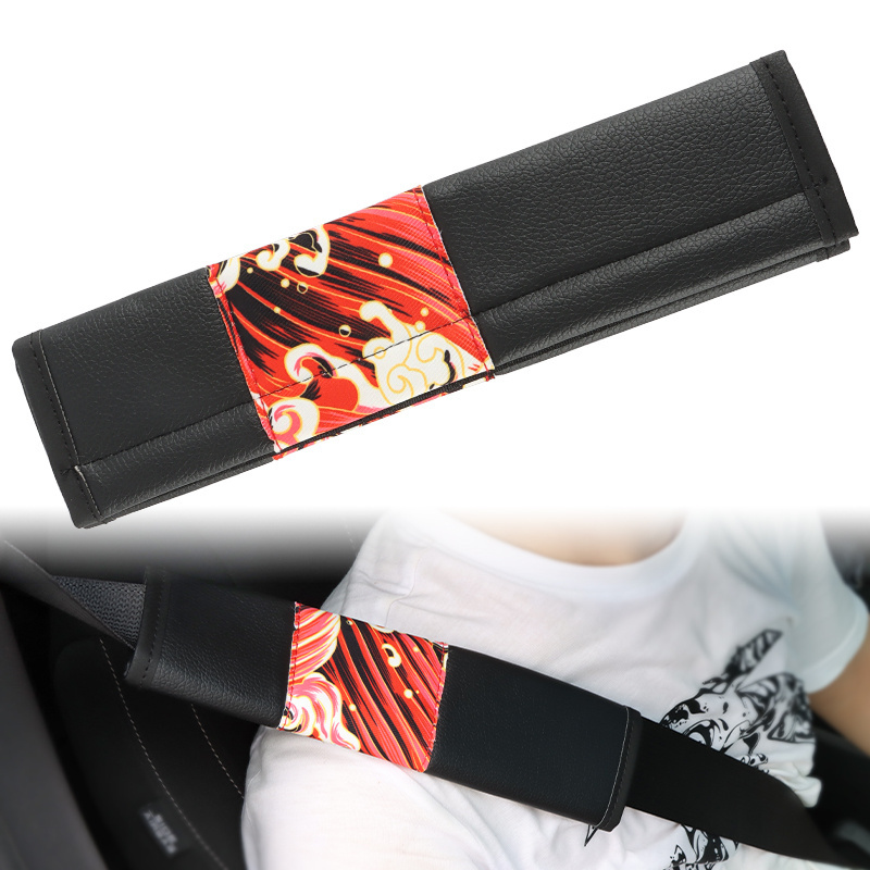 Car Seat Belt Cover Shoulder Protector Universal Front And Rear Seats Comfortable Auto Accessories Long Trip Product