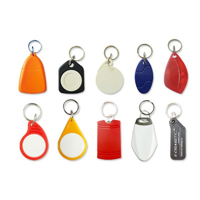 125khz rewritable blank rfid key fob & key tag T5577 for door access control