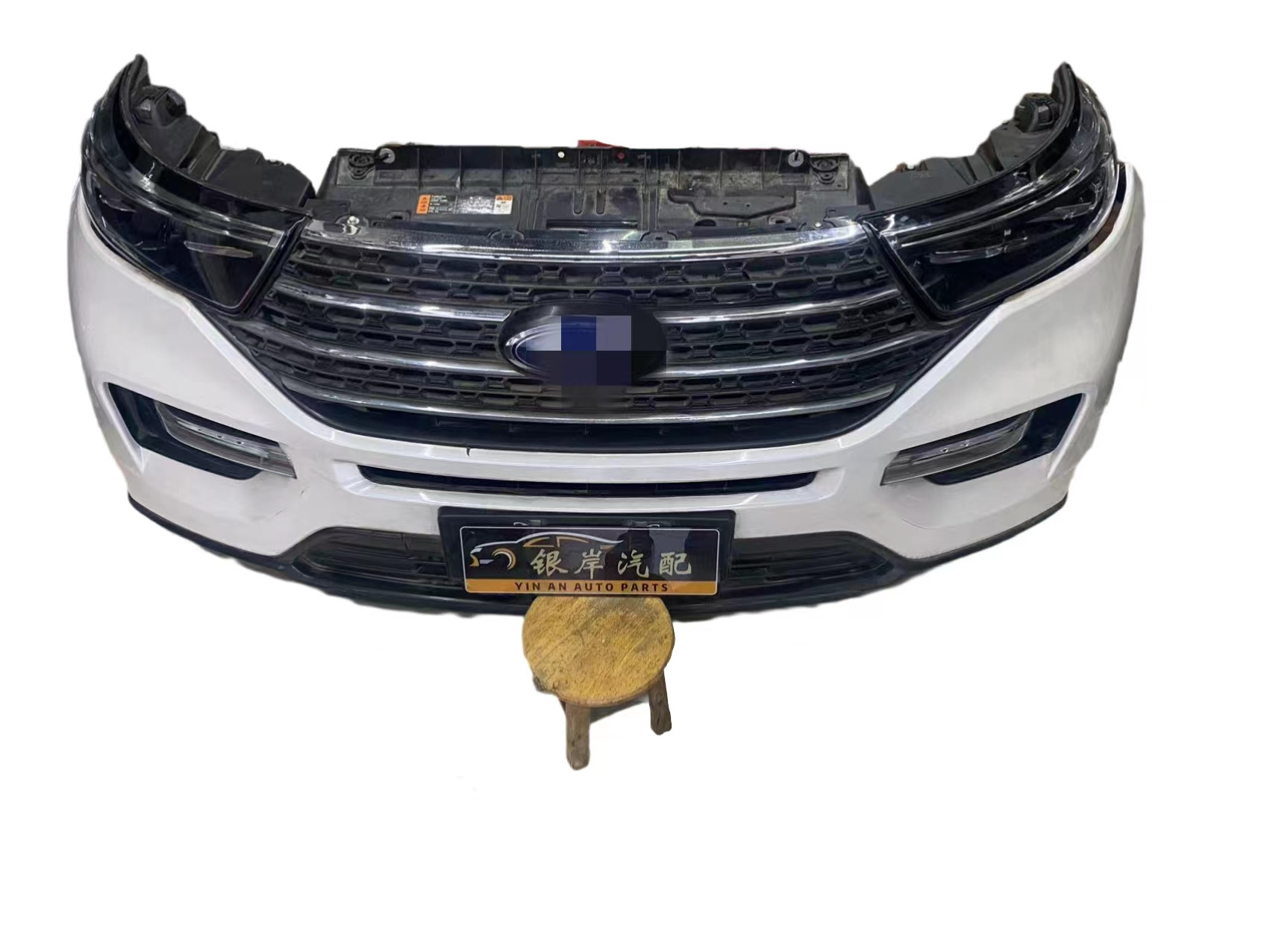 Used Original Second Hand Car Accessories Front bumper assembly for  Ford Explorer 2020-2023 year Radiator set  Headlight