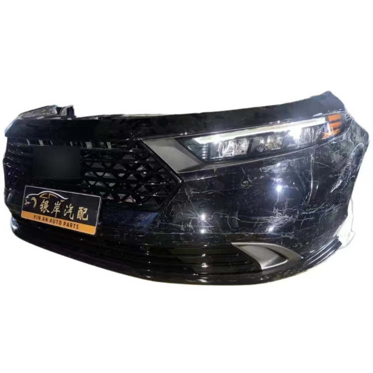 Used Original For Honda Accord 2024 Front Bumper Assembly Includes Car Headlight Quality Car Parts Accessories