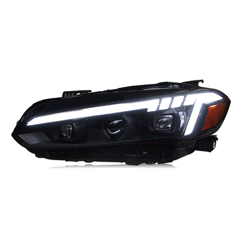 LED Headlights for Honda Civic 2022 2023 11th Headlight Projector Lens Dynamic Signal DRL Head Lamp Beam Accessories