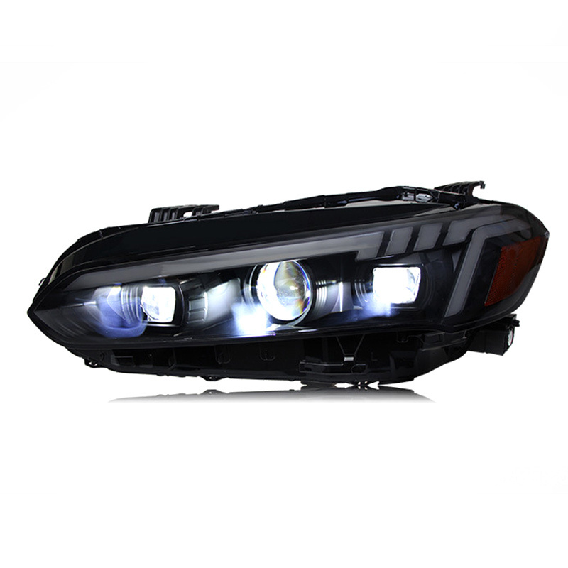 LED Headlights for Honda Civic 2022 2023 11th Headlight Projector Lens Dynamic Signal DRL Head Lamp Beam Accessories