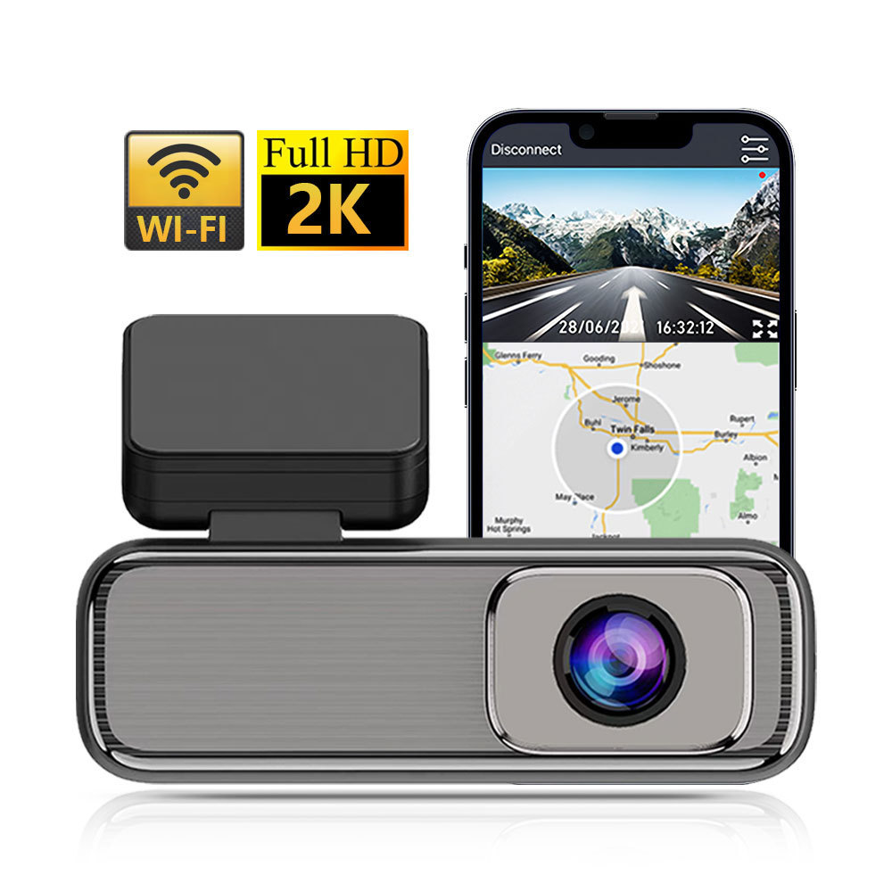 E-Too 2K Wifi Car Black Box Dvr Dash Cam 128G Dvr Car Camera App Control 24H Parking Monitor G-Sensor 4K Wifi Gps Night Vision