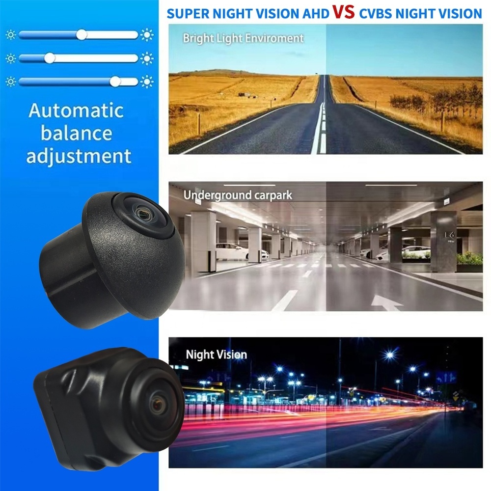 Android 360 AHD Panoramic Camera Bird View Parking Security System Night Vision Wide Angle 180 Degree 360 View Car Camera