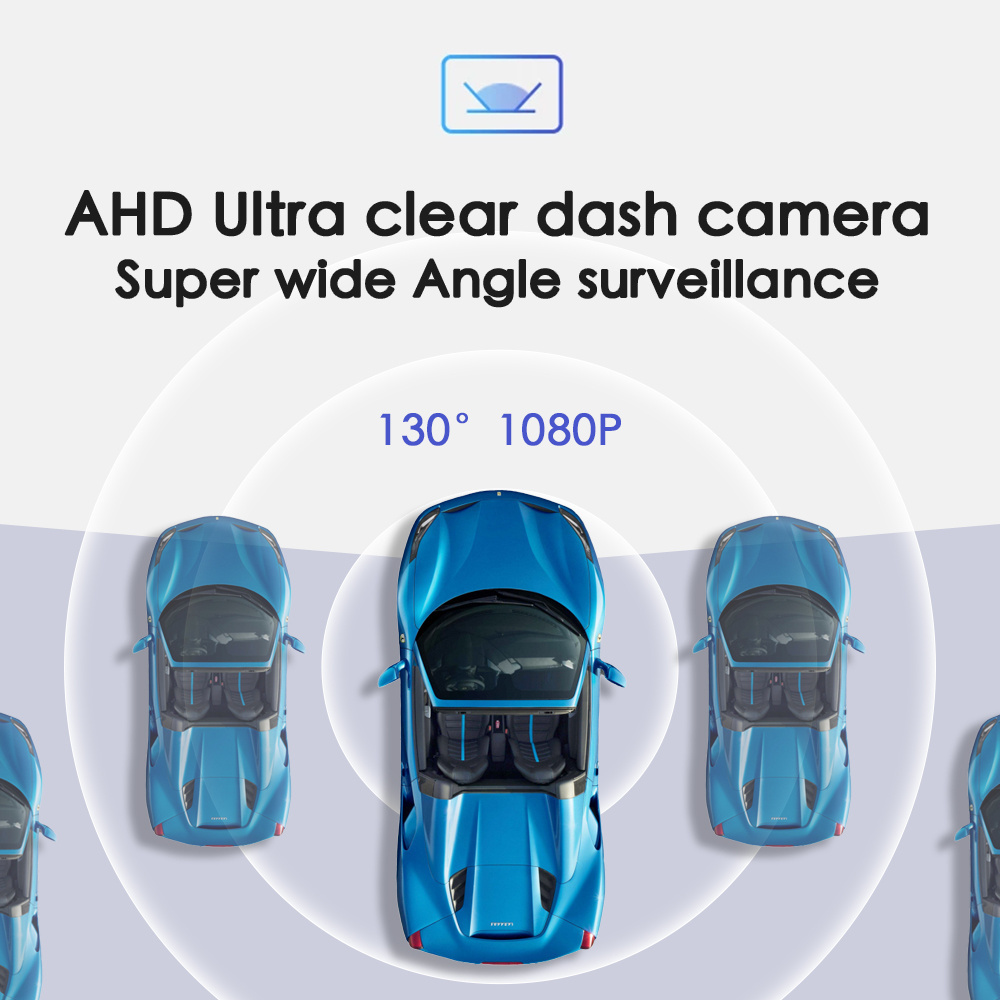 Factory Price ADAS 1080P 130 Degree wide angle car dash camera full car dvr small camera recorder for car dashcam pour vehicle