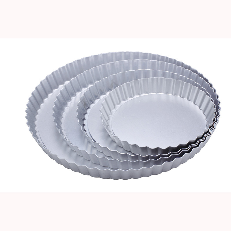 Aluminum With Removable Bottom Chrysanthemum Pizza Pan Cake Mould Cake Pizza Baking Mold