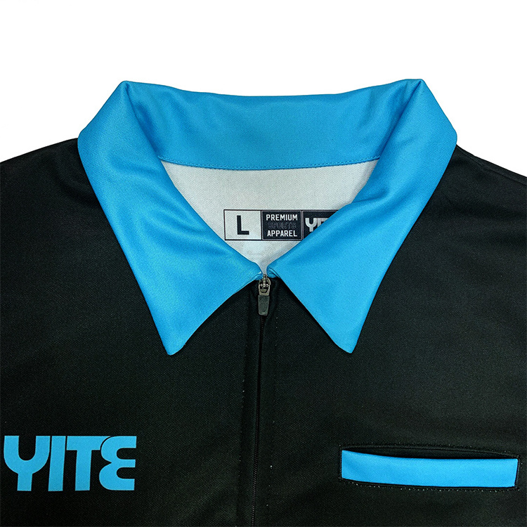 Fashion sublimation darts polo shirts design your own comfortable darts shirt