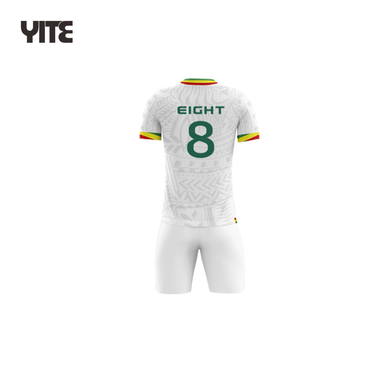 Wholesale white soccer uniforms football jersey custom soccer jersey professional tshirt