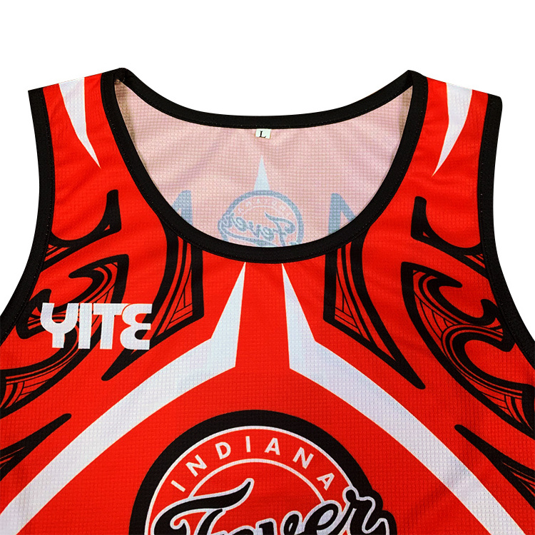 Top quality hot sell touch football singlet set quick dry football singlet set man singlet vest