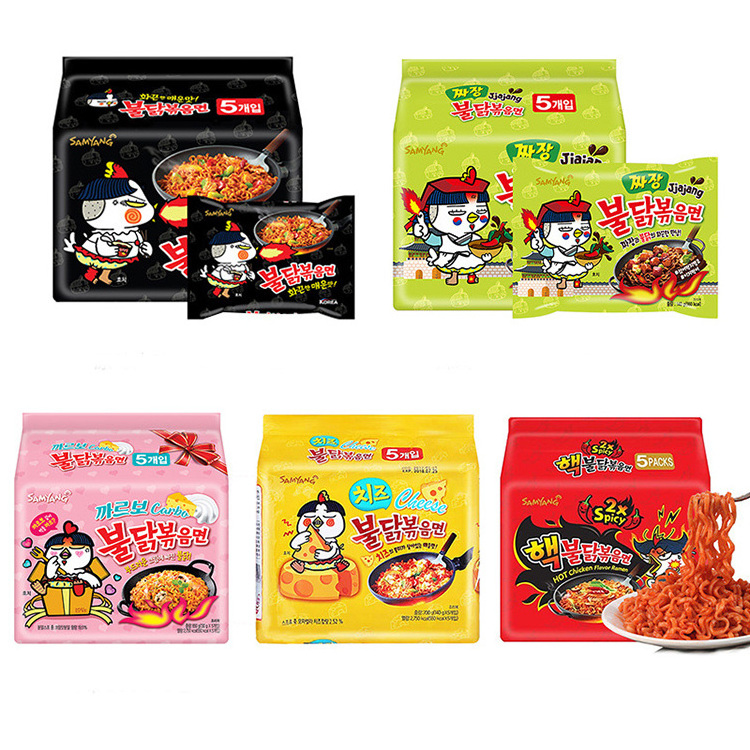 buldak Original Samyang Hot Chicken Ramen Spicy Instant Noodles