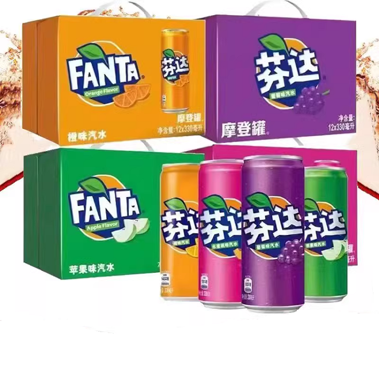 Popular 330ml x 12 Cans Soft Drinks Wholesale Exotic Drinks other food & beverage