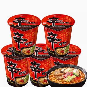 Nongshim shin ramen noodles instant food korean noodles 65g savory & rich