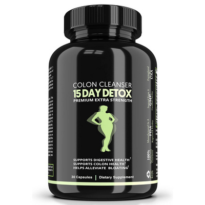 Natural Herbal Detox Capsules Improve Digestion Metabolism Colon Cleanse Pills Weight Loss Slimming Diet Supplement