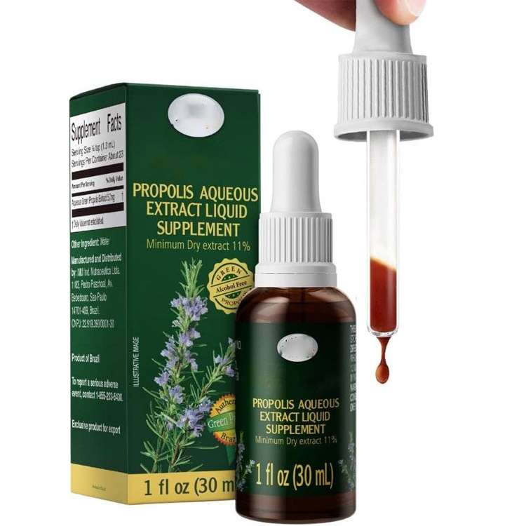 Natural Lovita Bee Propolis Liquid Drops  Immune Digestive Support Propolis Liquid Tincture Seasonal Defense Propolis Drops