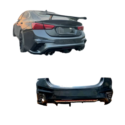 Body Kit For Chevrolet Malibu 2016 2017 2018 2019 2020 2021 2022 Pp Aftermarket parts includes Car Rear Bumper