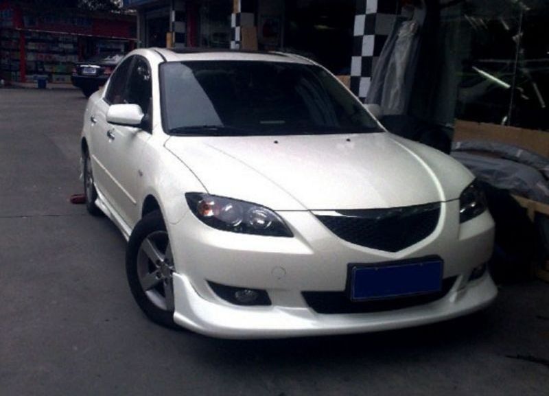 Wide Body Kit For Mazda3 2006 2007 2008 2009 ,the Pp Auto Body Systems includes Front Bumper Lip,Rear Bumper Lip,Side Skirt