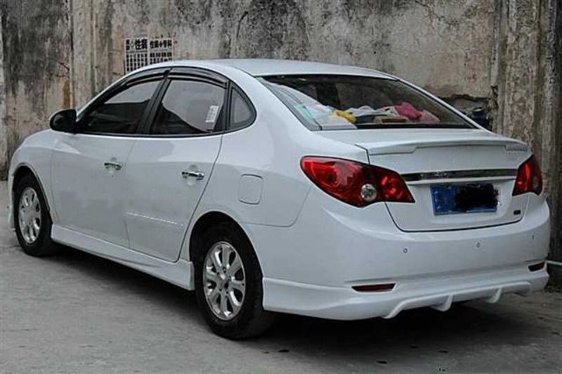 Wide Body Kit For Hyundai ELANTRA 2008 2009 2010 ,the Pp Auto Body Systems includes Car Side Skirt Bumper Part