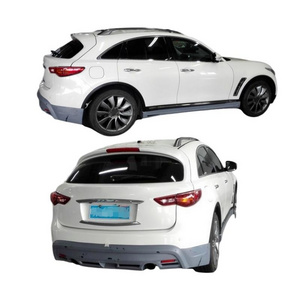 Auto Body Systems Pp Wide Body Kit Front Bumper Lip Rear Bumper Lip and Side Skirt For Infiniti QX70