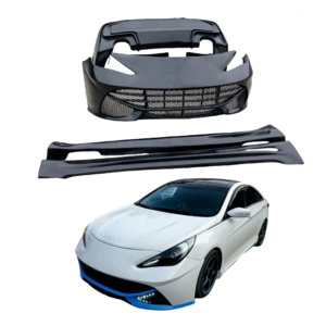 Body Kit For Hyundai SONATA ,the Pp Aftermarket parts includes Front Rear Bumper,Side Skirt