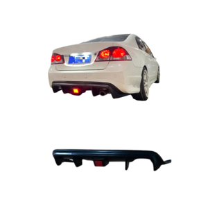 Wide Body Kit For Honda CIVIC FD2 FEEL 2006 S-style Pp Auto Body Systems includes Car Rear Diffuser Lip Bumper Part