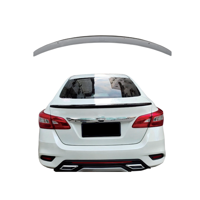 Auto Parts Abs Material Rear Car Spoilers Wing Lip Spoiler For Nissan Sylphy Sentra 2013 2014 2015 2016 2017 2018 2019