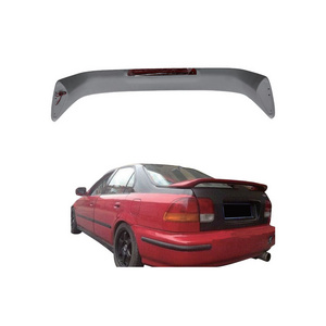 Car Parts ABS Material Rear Trunk Wing Spoiler For Honda Civic 1996 1997 1998 1999 With Light